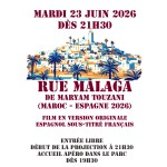 Affiche rue Malaga